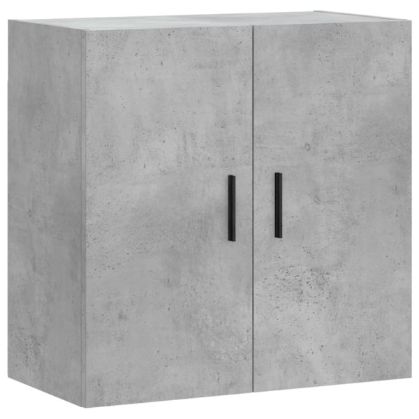Armario de pared madera de ingeniería gris hormigón 60x31x60 cm M 2