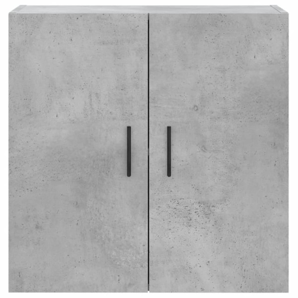 Armario de pared madera de ingeniería gris hormigón 60x31x60 cm M 5