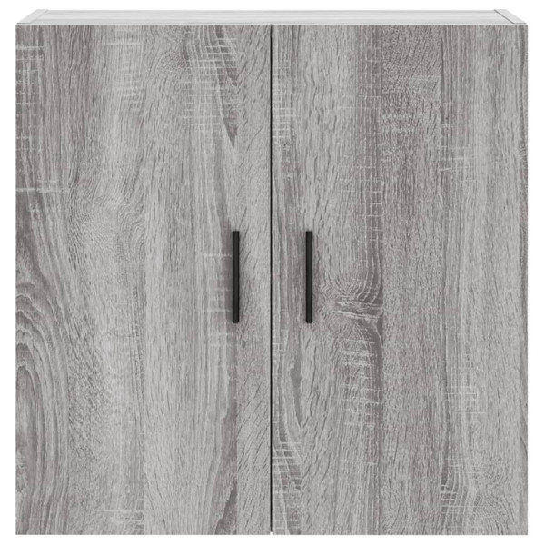 Armario de pared madera de ingeniería gris Sonoma 60x31x60 cm M 5