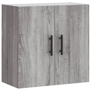 Armario de pared madera de ingeniería gris Sonoma 60x31x60 cm H