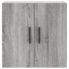 Armario de pared madera de ingeniería gris Sonoma 60x31x60 cm 5