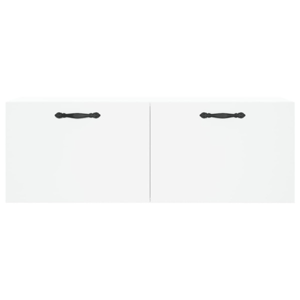 Armario de pared madera de ingeniería blanco 100x36.5x35 cm M 5