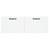 Armário parede 100x36.5x35 cm derivados de madeira branco 5