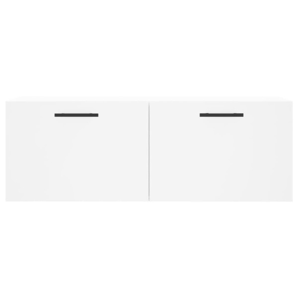 Armario de pared madera de ingeniería blanco 100x36.5x35 cm M 5