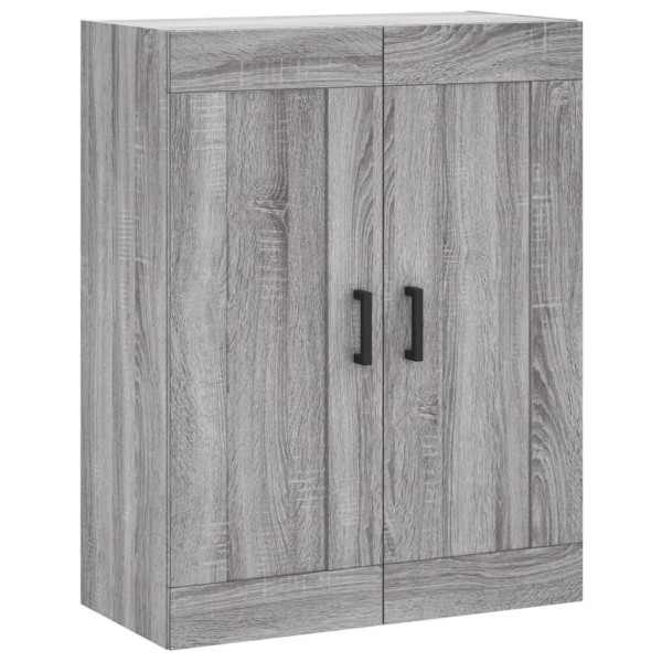 Armario de pared madera ingeniería gris Sonoma 69.5x34x90 cm M 2