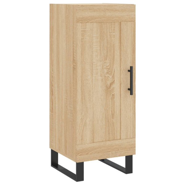 Aparador madera contrachapada color roble Sonoma 34.5x34x90 cm M 2
