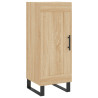 Aparador madera contrachapada color roble Sonoma 34.5x34x90 cm 2