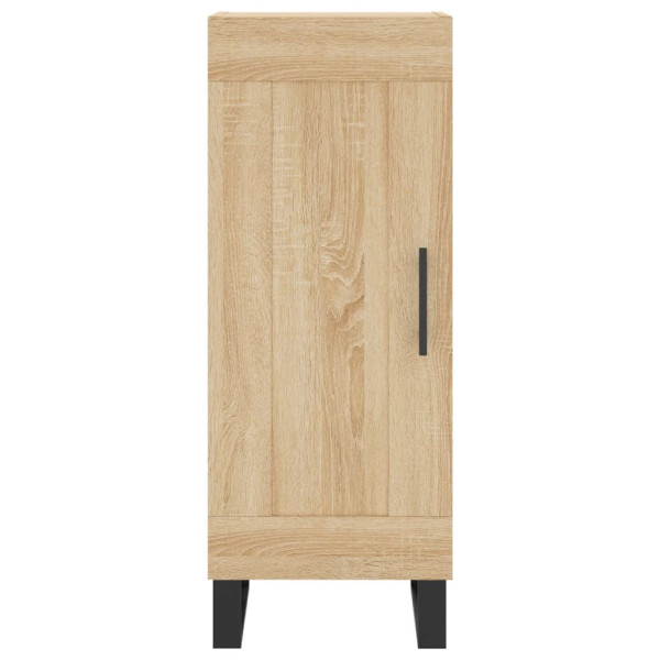 Aparador madera contrachapada color roble Sonoma 34.5x34x90 cm M 5