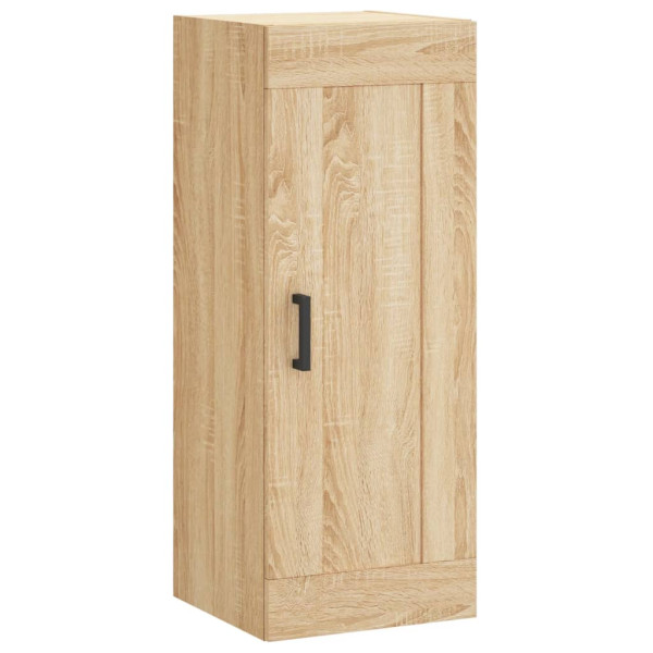 Armario de pared madera ingeniería roble Sonoma 34.5x34x90 cm M 2