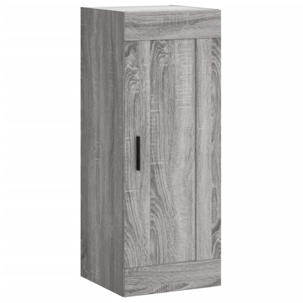 Armario de pared madera de ingeniería gris Sonoma 34.5x34x90 cm M 2