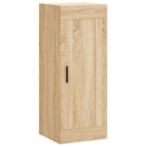 Armario de pared madera ingeniería roble Sonoma 34.5x34x90 cm H