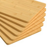 Tábuas de pequeno-almoço 6 pcs 35x23x0.8 cm bambu 4