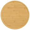 Tábuas de cortar 6 pcs Ø30x1.5 cm bambu 4
