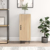 Aparador madera contrachapada color roble Sonoma 34.5x34x90 cm 1