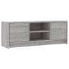 Mueble para TV madera de ingeniería gris Sonoma 102x30x37.5 cm 2