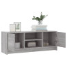 Mueble para TV madera de ingeniería gris Sonoma 102x30x37.5 cm 4