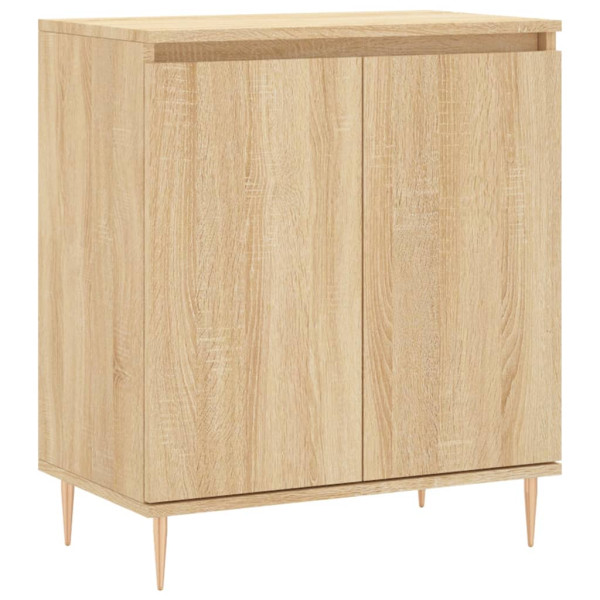Aparador de madera contrachapada roble Sonoma 60x35x70 cm M 2