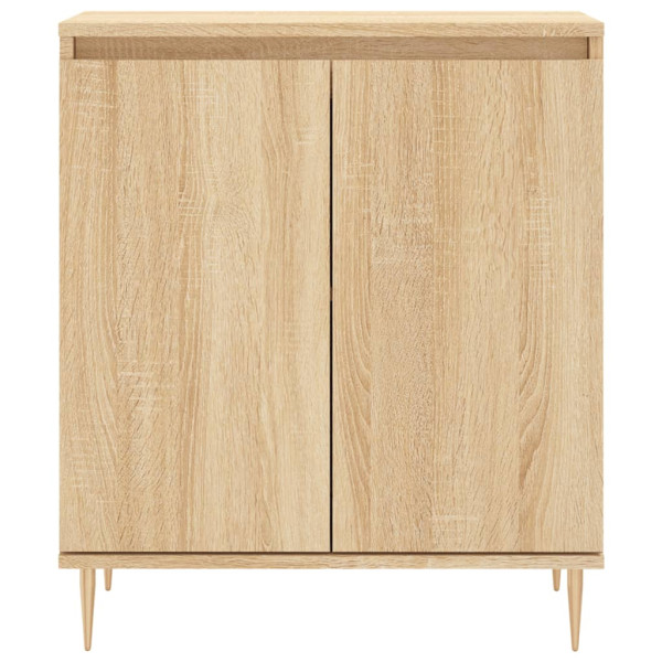 Aparador de madera contrachapada roble Sonoma 60x35x70 cm M 5