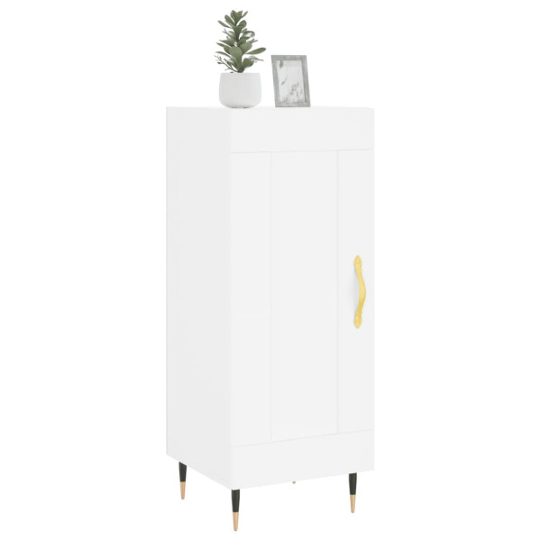 Aparador madera de ingeniería blanco 34.5x34x90 cm M 3