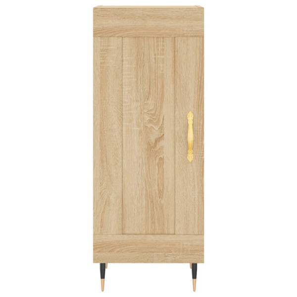Aparador madera contrachapada color roble Sonoma 34.5x34x90 cm M 5