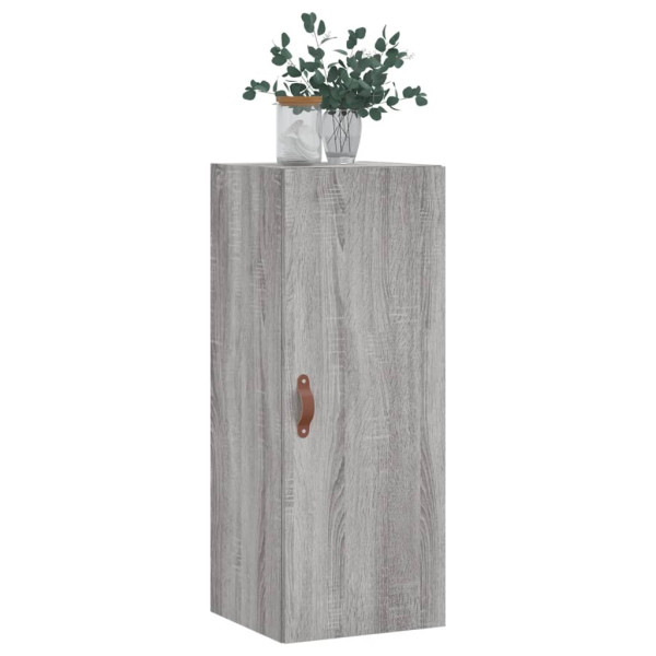 Armario de pared gris Sonoma 34.5x34x90 cm M 4