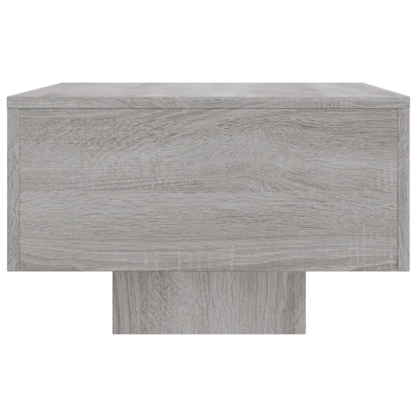 Mesa de centro madera de ingeniería gris Sonoma 100x49.5x31 cm M 5