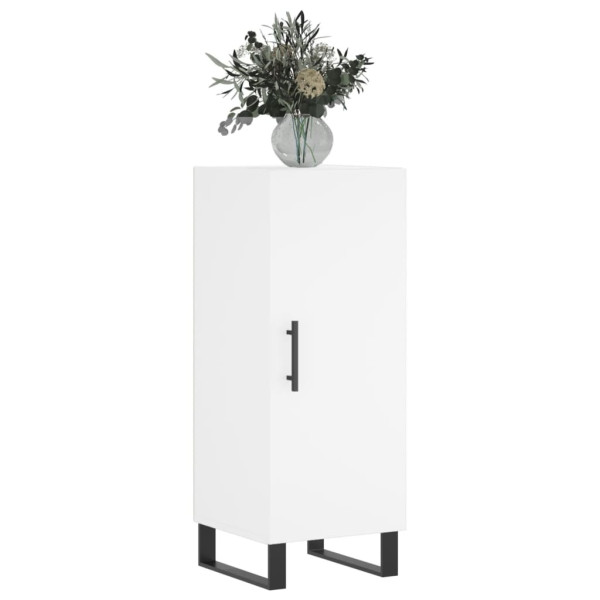 Aparador madera de ingeniería blanco 34.5x34x90 cm M 3