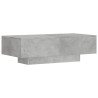 Mesa de centro madera de ingeniería gris hormigón 100x49.5x31cm 3