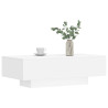 Mesa de centro 100x49.5x31 cm derivados de madeira branco 1