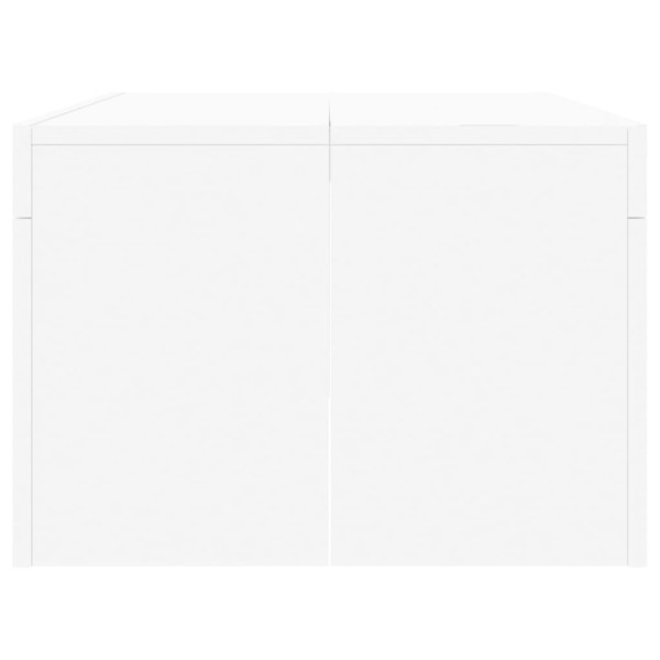 Mesa de centro 102x50x36 cm madeira processada branco M 5