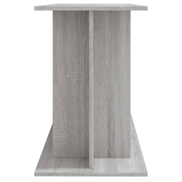 Suporte de aquário 120x40x60 cm deriv. de madeira cinza sonoma M 5
