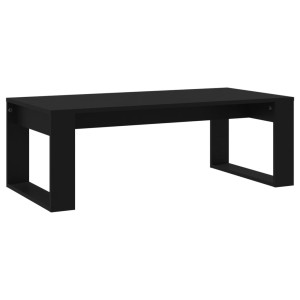 Mesa de centro 102x50x35 cm derivados de madeira preto H
