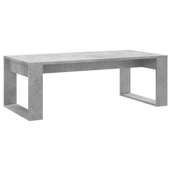 Mesa de centro 102x50x35 cm derivados madeira cinzento cimento M 2