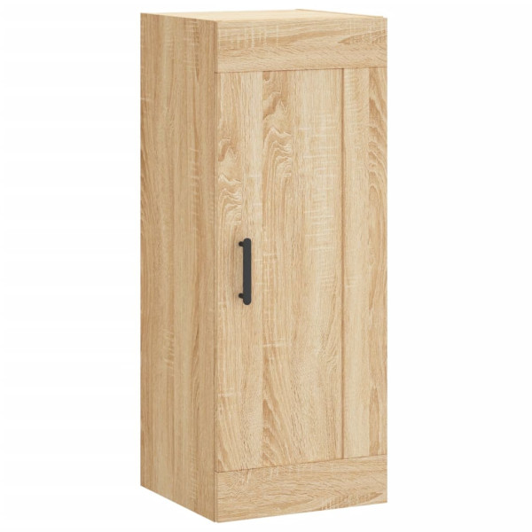 Armario de pared madera ingeniería roble Sonoma 34.5x34x90 cm M 2