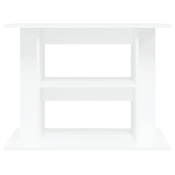 Soporte para acuario madera de ingeniería blanco 80x35x60 cm M 4