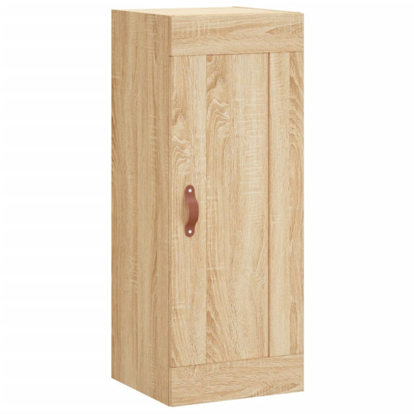 Armario de pared madera ingeniería roble Sonoma 34.5x34x90 cm M 2
