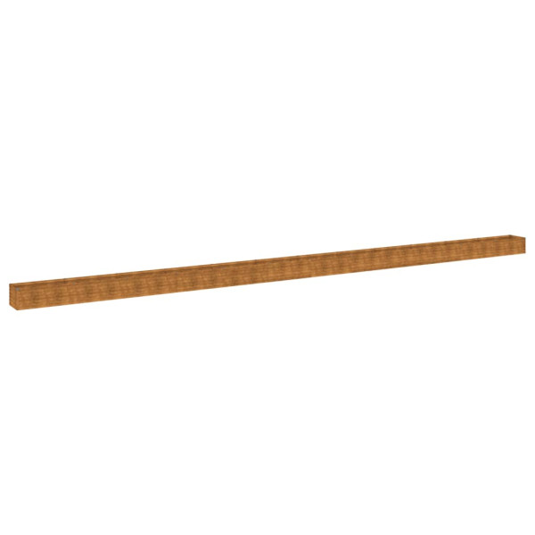 Canteiro elevado de jardim 1152x50x36 cm aço corten M 2