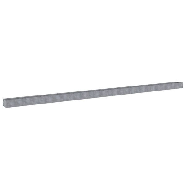 Canteiro elevado de jardim 1152x50x36 cm aço corten M 3