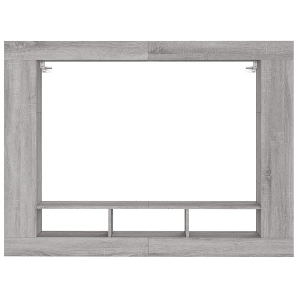 Móvel de TV 152x22x113 cm derivados de madeira cinzento sonoma M 4