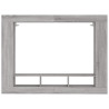 Mueble de TV madera de ingeniería gris Sonoma 152x22x113 cm 4
