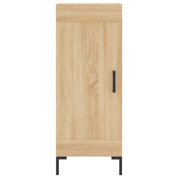 Aparador madera contrachapada color roble Sonoma 34.5x34x90 cm M 5