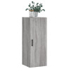 Armario de pared gris Sonoma 34.5x34x90 cm 4