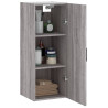 Armario de pared gris Sonoma 34.5x34x90 cm 5