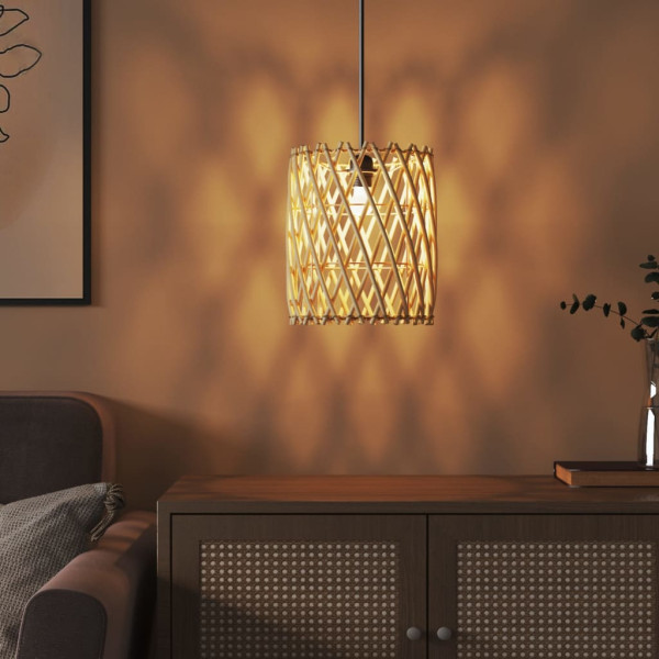 Pantalla para lámpara mimbre Ø23x28 cm M 4