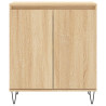 Aparador de madera contrachapada roble Sonoma 60x35x70 cm 5