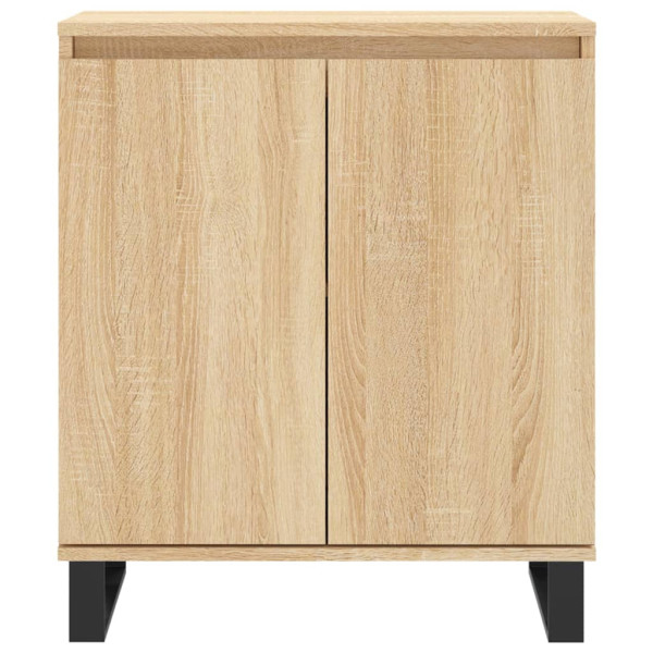 Aparador de madera contrachapada roble Sonoma 60x35x70 cm M 5