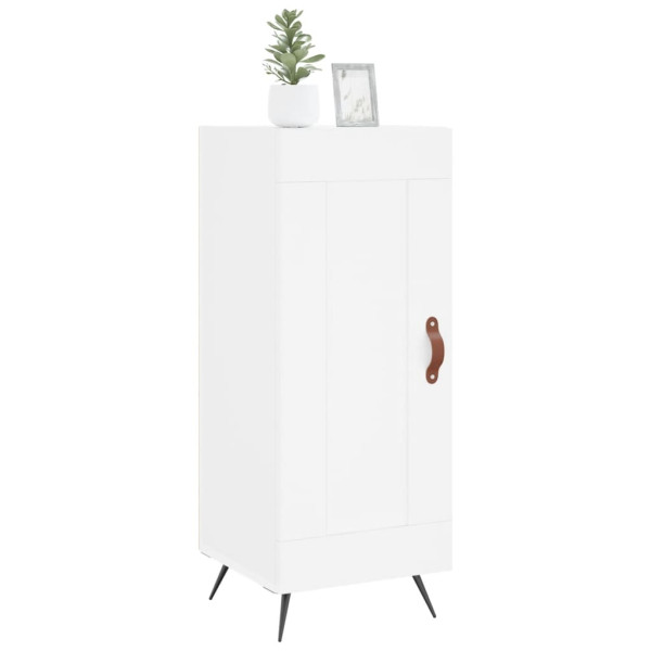 Aparador madera de ingeniería blanco 34.5x34x90 cm M 3