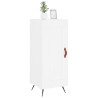 Aparador madera de ingeniería blanco 34.5x34x90 cm 3