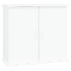 Suporte de aquário 81x36x73 cm derivados de madeira branco H