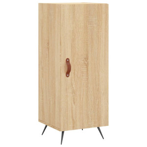 Aparador madera contrachapada color roble Sonoma 34.5x34x90 cm H